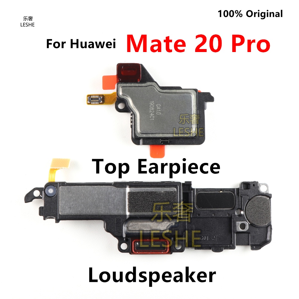 適用於華為 Mate 20 Pro 20Pro 頂部聽筒耳機揚聲器和底部揚聲器蜂鳴器振鈴器更換部件