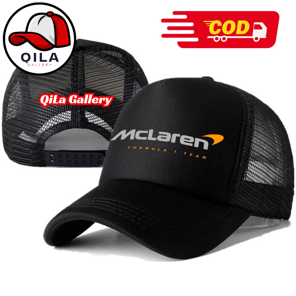 暢銷畫廊 MCLAREN 卡車司機帽 MCLAREN Distro Hat Logo MCLAREN 帽子高級成人男士帽