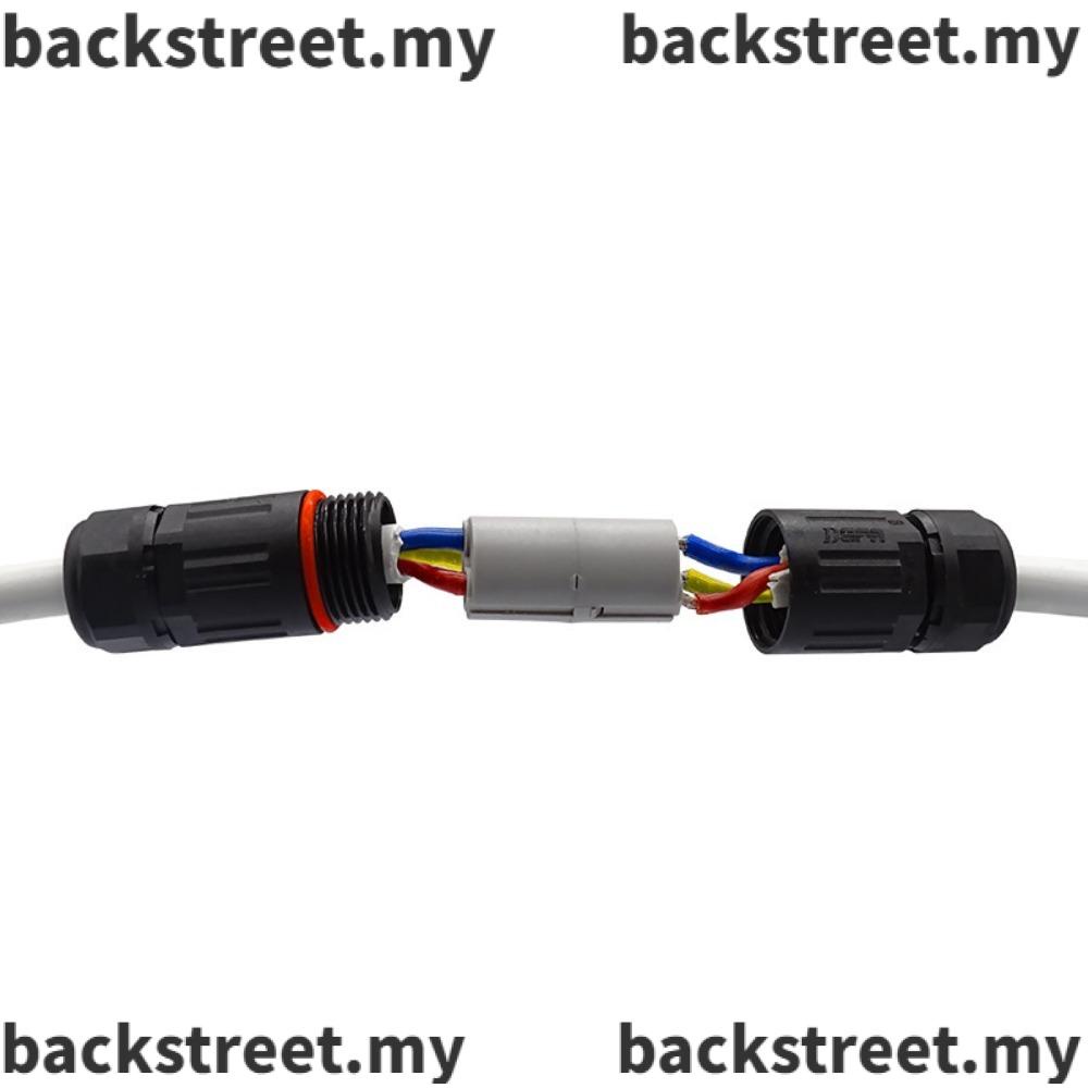 Bs 防水電纜連接器 IP68 電線適配器螺絲 CDF-M3 2-3 芯直通防水連接器