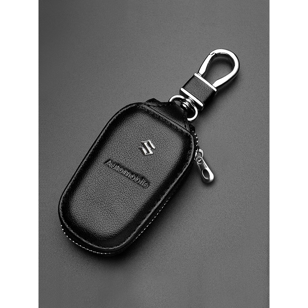 SUZUKI 鈴木專用鑰匙包 GSX R150 S150 GSR ADDRESS GSR 汽車遙控器真皮鑰匙包 鑰匙套扣