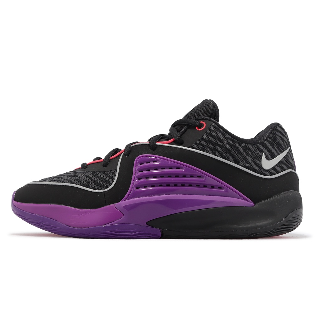 Nike 籃球鞋 KD16 EP 黑 紫 Vivid Purple KD 男鞋 杜蘭特【ACS】 DV2916-002