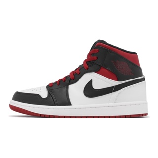 Nike Air Jordan 1 Mid Gym Red 黑 紅 黑頭 AJ1 男鞋 【ACS】 DQ8426-106