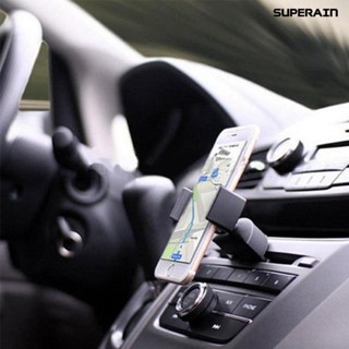 [汽車百貨]新款360度旋轉汽車車用手機座 多功能空調出風口CD口通用手機支架