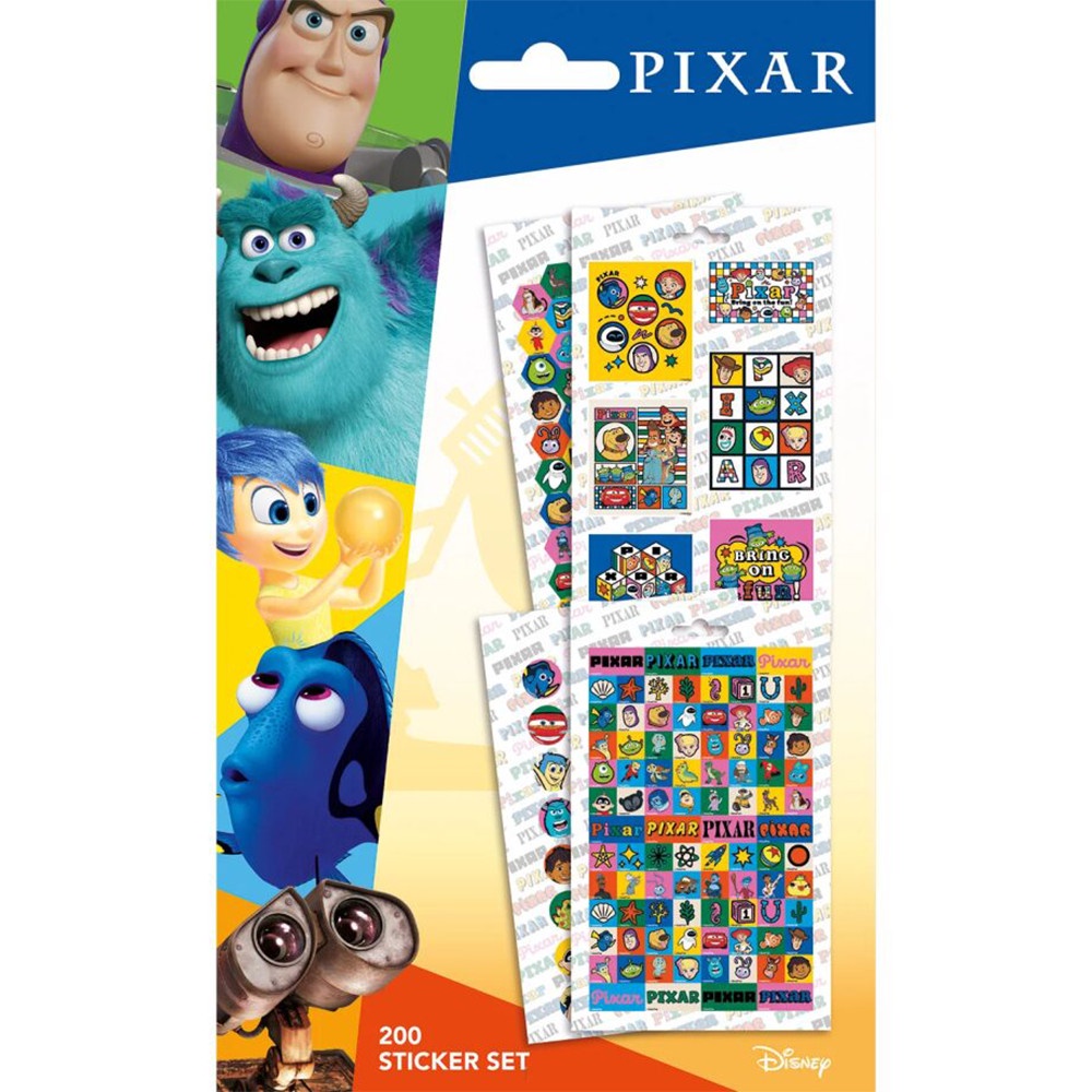 【迪士尼】PIXAR 大集合200種款式貼紙組/皮克斯/Disney