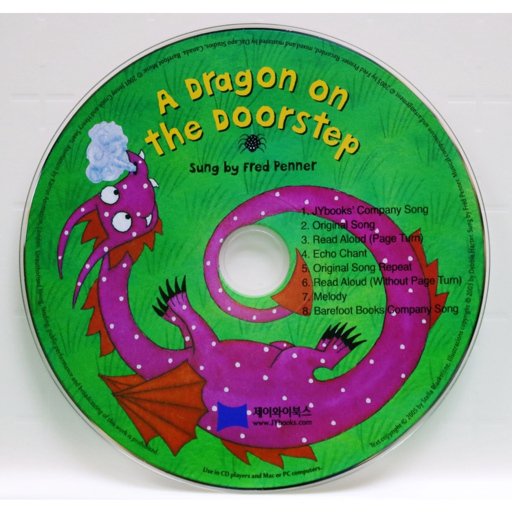 A Dragon on the Doorstep (1CD only)(韓國JY Books版) 廖彩杏老師推薦有聲書第33週/Stella Blackstone【三民網路書店】