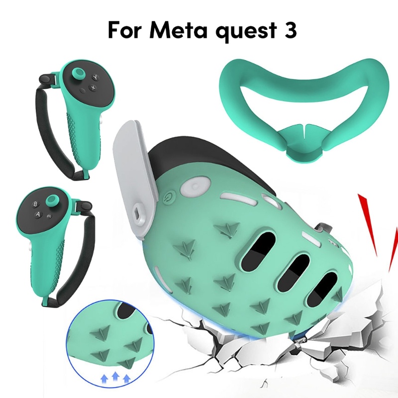 Shas Quest3 耳機套矽膠套耳機保護殼搖桿套