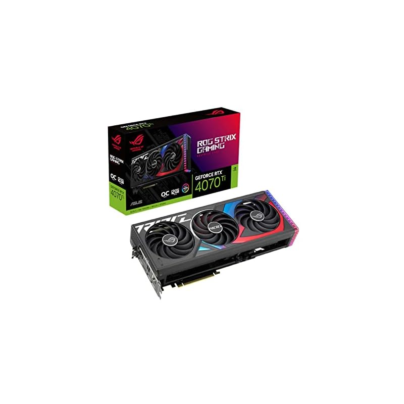 华硕 NVIDIA GeForce RTX 4070 Ti 显卡 OC 版 12GB GDDR6X / ROG-STRI