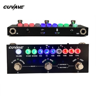 CUVAVE Cube Baby電吉他單塊組合效果器 內置蓄電池 音箱模擬錄音便攜式多功能電吉他綜合效果器