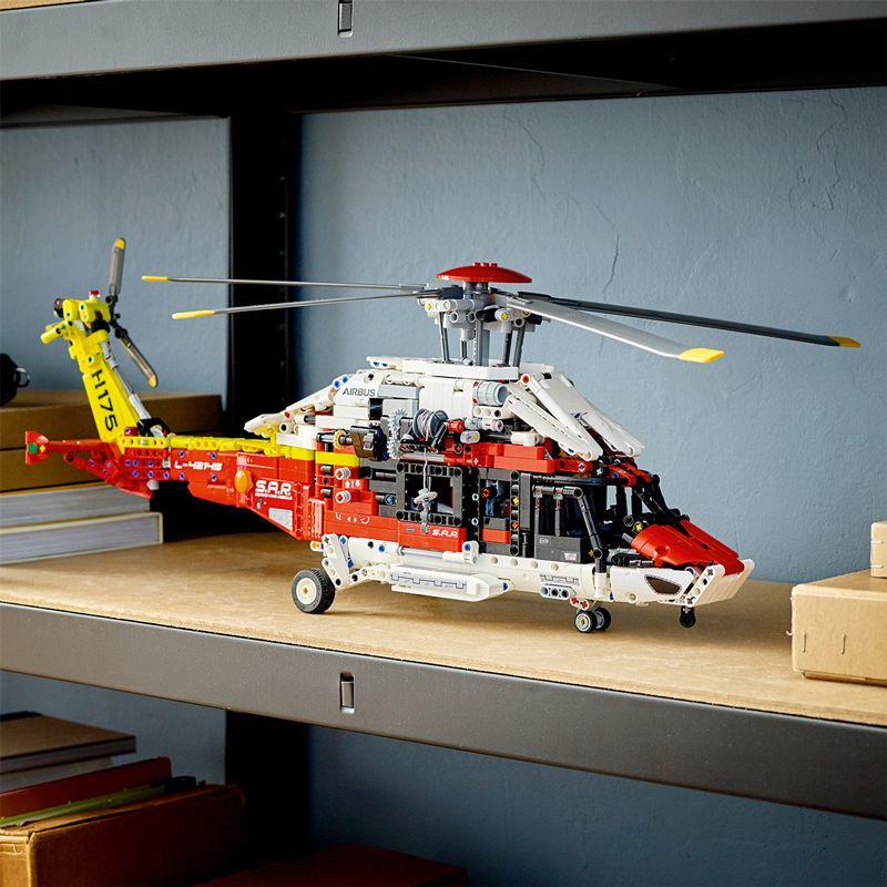 兼容樂高科技系列42145電動救援直升機H175飛機男孩拼裝積木玩具
