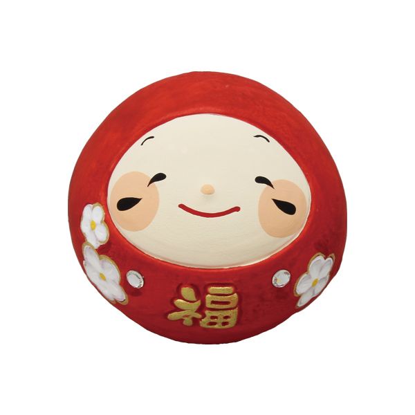 龍虎堂 圓滾滾微笑不倒翁擺飾/ Red eslite誠品