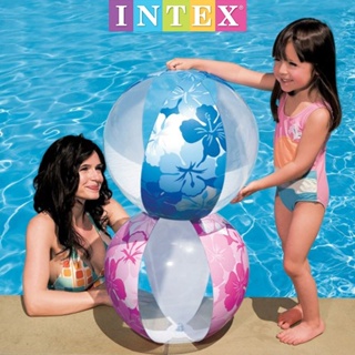 INTEX沙灘球寶寶戲水玩具海灘球小孩戲水球充氣球玩具