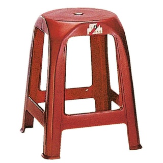 【RB1124-9】紅色厚珍珠椅(可堆疊)(東部及桃園以南請另詢運費)