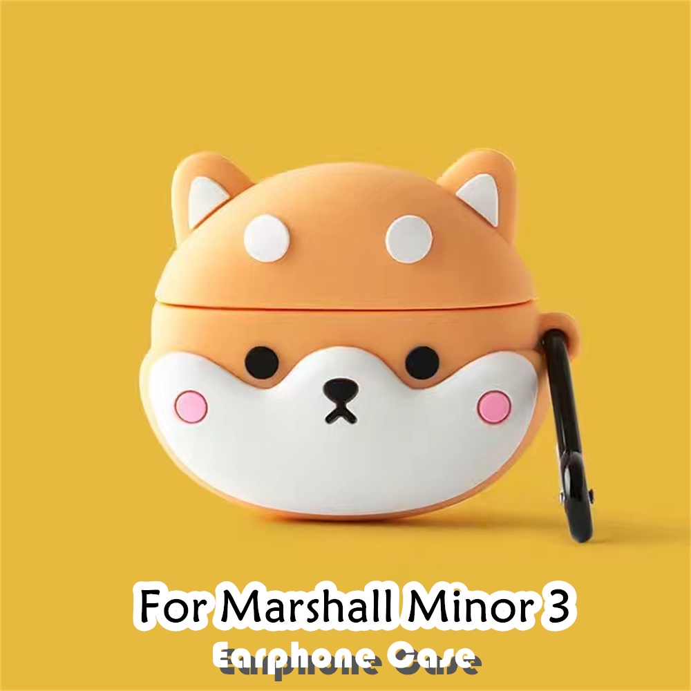 【快速發貨】適用於 Marshall Minor 3 Case 時尚創意卡通軟矽膠耳機套外殼保護套