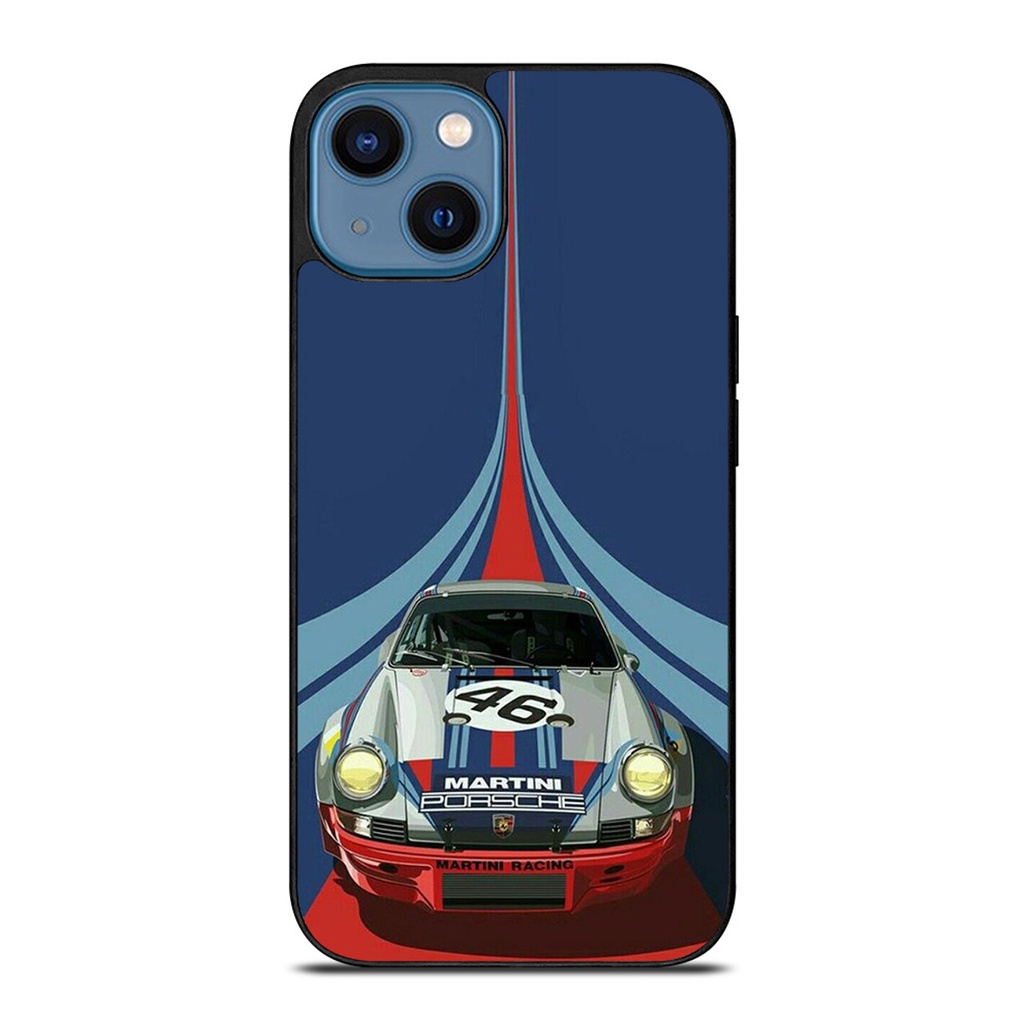 新品PORSCHE MARTINI RACING CAR LOGO 46 時尚新款精緻手機殼保護套適用於 IPhone