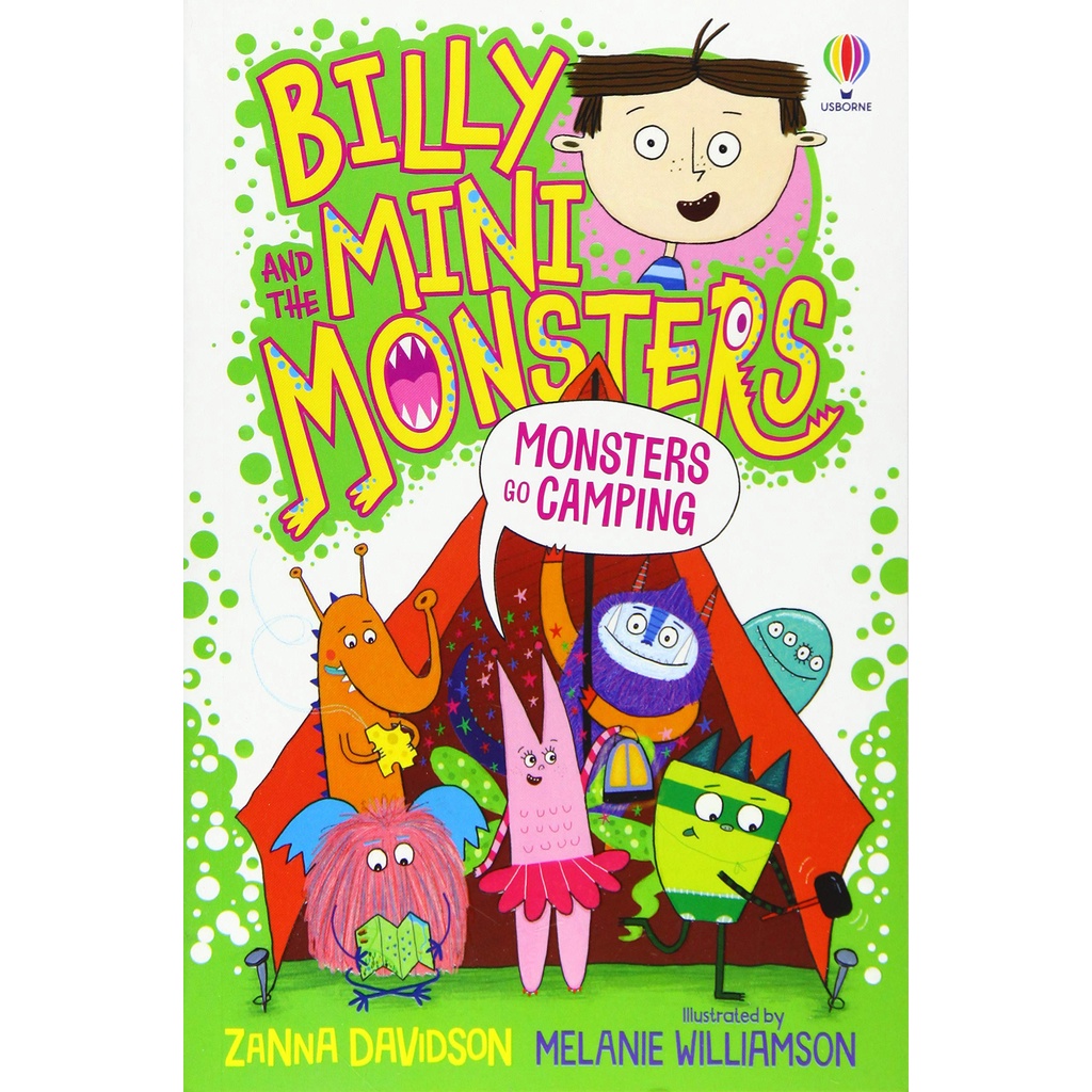 Monsters Go Camping (Billy and the Mini Monsters 9)/Zanna Davidson【禮筑外文書店】