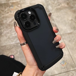透明加厚超防摔iphone手機殼適用於iphone 11 12 13 14 15 Pro max Plus透明硬質PC保