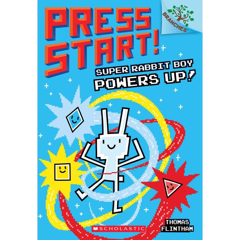 Super Rabbit Boy Powers Up! (Press Start! #2)(全彩平裝本)/Thomas Flintham Press Start! Scholastic Branches 【三民網路書店】
