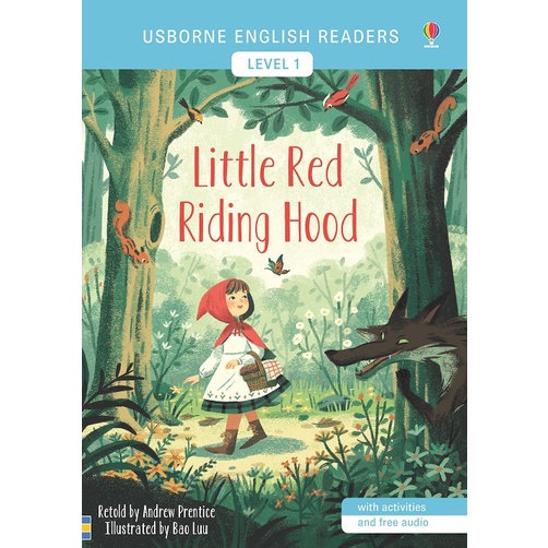Little Red Riding Hood 小紅帽 (Usborne English Readers Level 1)(有聲書)/Andy Prentice【禮筑外文書店】