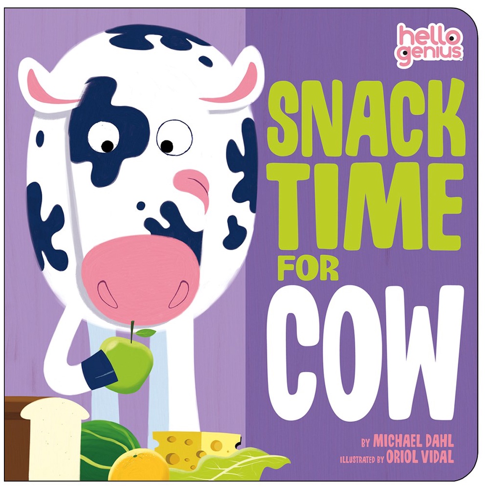 Snack Time for Cow (硬頁書)/Michael Dahl Hello Genius 【禮筑外文書店】