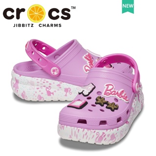 童鞋 經典Barbie萌萌克駱格 Croc 兒童洞洞鞋 厚底 防滑 柔軟#207708