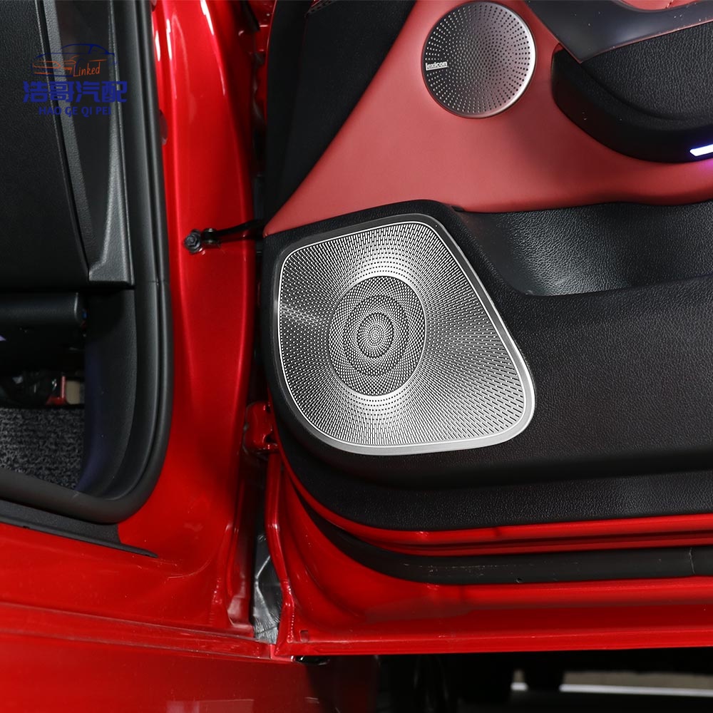 免運 用於起亞 Stinger 的汽車內飾配件揚聲器裝飾蓋飾件 2018 2019 2020 2021 2022