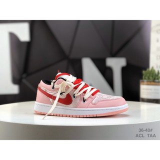 shoes SB Dunk Low”Milk White/Pink/Smile“扣籃系列低幫女款休閒運動鞋 粉紅色