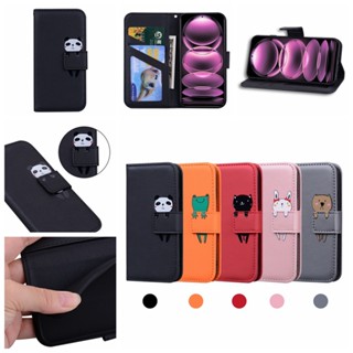 卡通動物 翻蓋皮套 紅米 Redmi Note 12 Pro 5G 錢包款手機殼 Note12 5G 掀蓋 保護殼