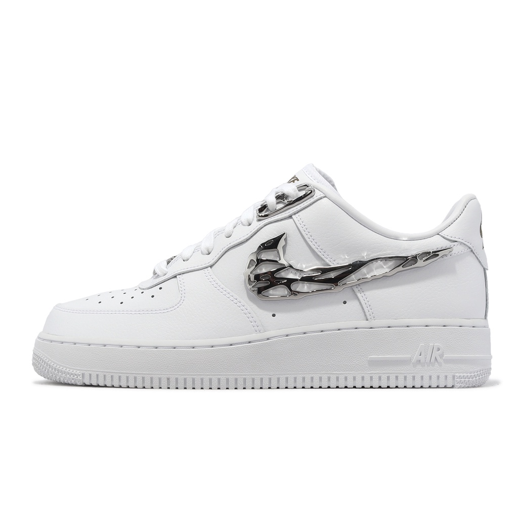 Nike 休閒鞋 Air Force 1 07 PRM 2 融化 金屬勾 男鞋 AF1 【ACS】 FV3616-101