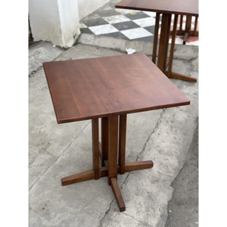 『Royal_Furniture』復古極簡實木方桌中古款咖啡桌陽臺下午茶邊幾桌民宿餐桌