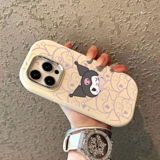 粉線條庫洛米適用蘋果15promax手機殼iphone14pro13/12矽膠xs軟殼新款 KL8J