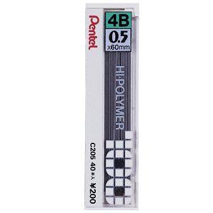 Pentel C205自動鉛筆芯0.5－4B【金石堂】