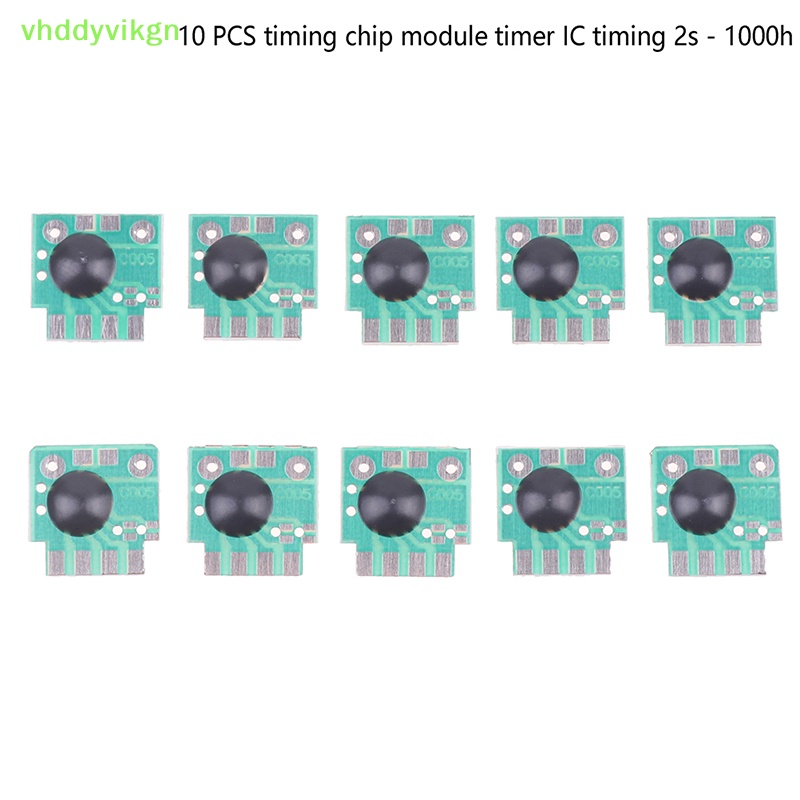 Vhdd 10Pcs多功能延時觸發定時芯片模塊定時器IC定時2s-1000h TW