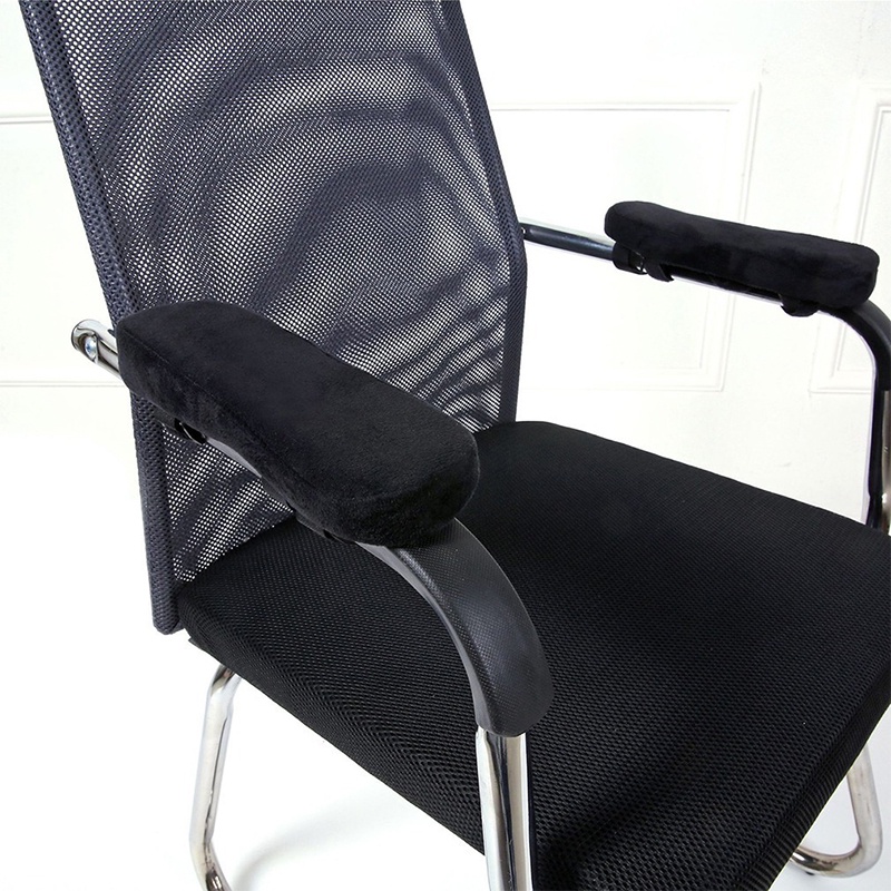 1 件椅子扶手墊,記憶泡沫家用/辦公椅扶手套舒適電腦遊戲椅墊可拆卸可水洗肘部支撐前臂減壓
