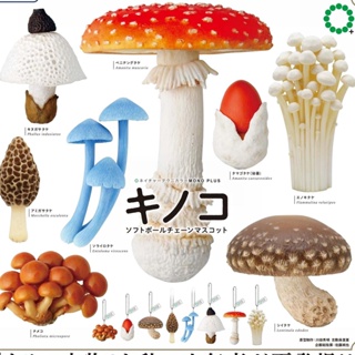 【BTF】現貨日本IKIMON扭蛋 奇譚俱樂部 軟軟菌菇吊飾再販 蘑菇 WHHA