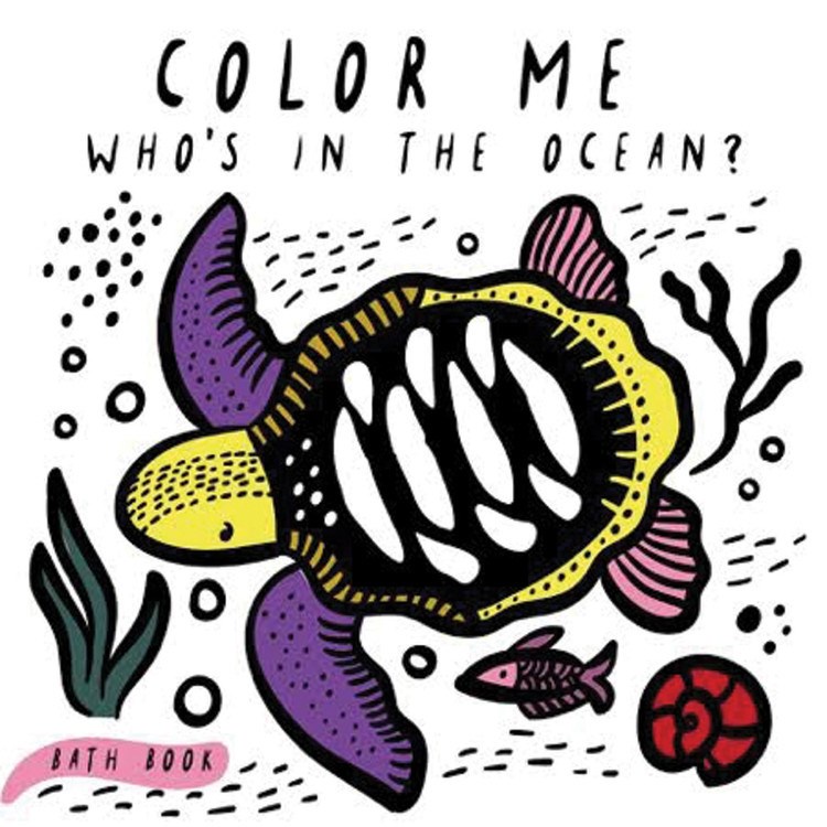 Color Me:Who's in the Ocean? (洗澡書)/Surya Sajnani【三民網路書店】