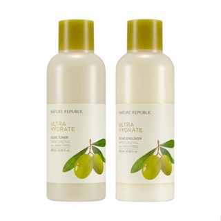 NATURE REPUBLIC Olive Toner/Emulsion 180ml 超保濕橄欖爽膚水 / 乳液