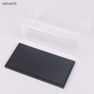 Attact 比例 1:43 透明亞克力硬蓋外殼展示盒用於汽車模型圖 TW