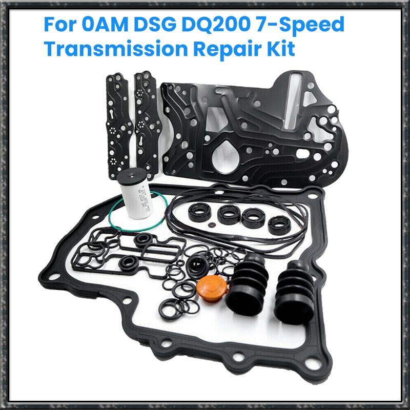 0am DSG DQ200 7 速變速箱變速箱閥體密封墊片維修套件適用於奧迪座椅斯柯達 0AM325066Ae 0AM3