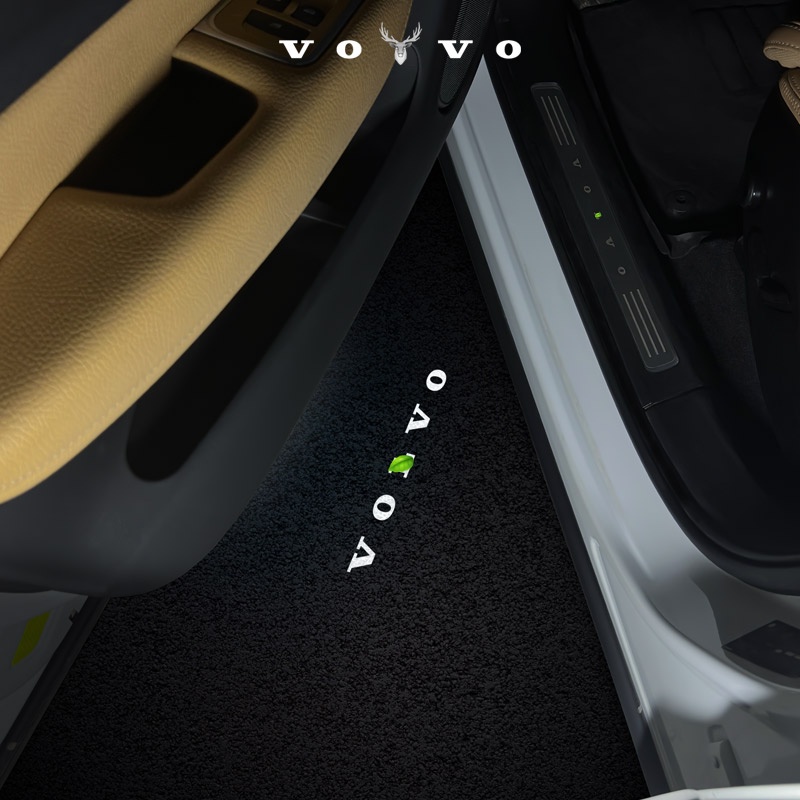【現貨】volvo 沃爾沃車門迎賓燈照地投射VOLVO XC60 S90 XC90 XC40 S60 V90配件