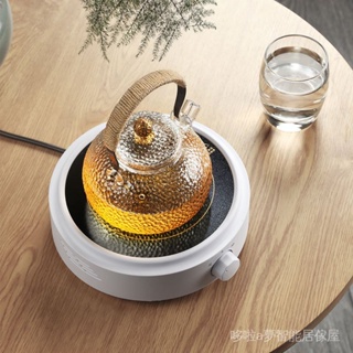 [年終大促]110V小型靜音電陶爐 煮茶器 光波爐 辦公室家用鑄鐵煮茶 電陶爐