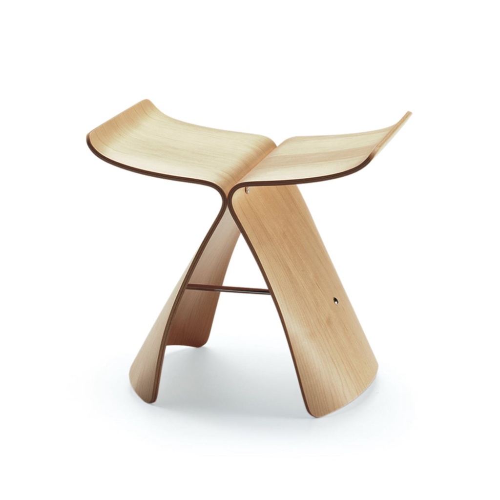 ❥(^_-)現貨-免運- 丹麥蝴蝶凳換鞋凳個性簡約北歐裝飾椅子創意Butterfly Stool矮凳