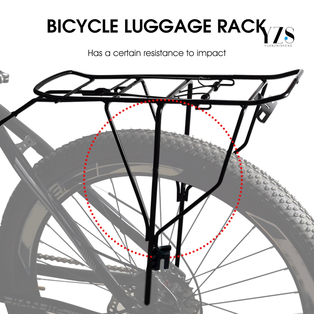 [登拓運動]20寸鋁合金後貨架摺疊車尾架單車腳踏車超輕行李架後衣架