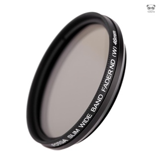 超薄Fotga可調減光鏡 ND鏡 46mm中灰密度鏡 可變ND2-ND400濾鏡