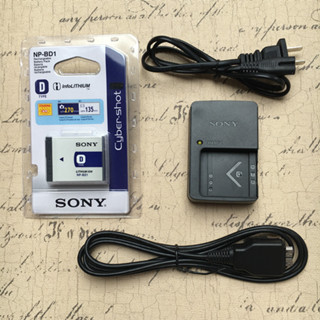 適用於SONY索尼DSC-T500 DSC-T900相機NP-BD1 FD1電池+充電器+數據線