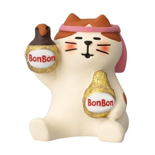 日本 DECOLE Concombre Bonjour巧克力公仔/ 威士忌糖果猫 eslite誠品
