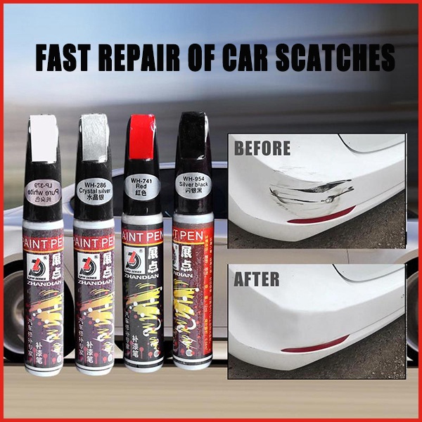 Fix Car Coat Paint Touch Up Pen,防水油漆筆,划痕修復去除劑,清除汽車划痕修復去除劑油漆筆