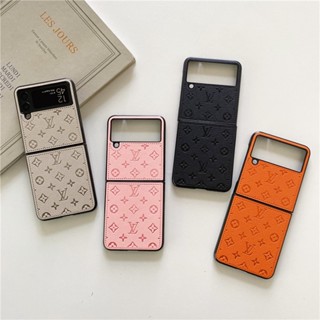 適用於三星Galaxy Z Flip 5 Z Flip 4 Z Flip 3豪華折疊手機殼Flip5 Flip4翻蓋