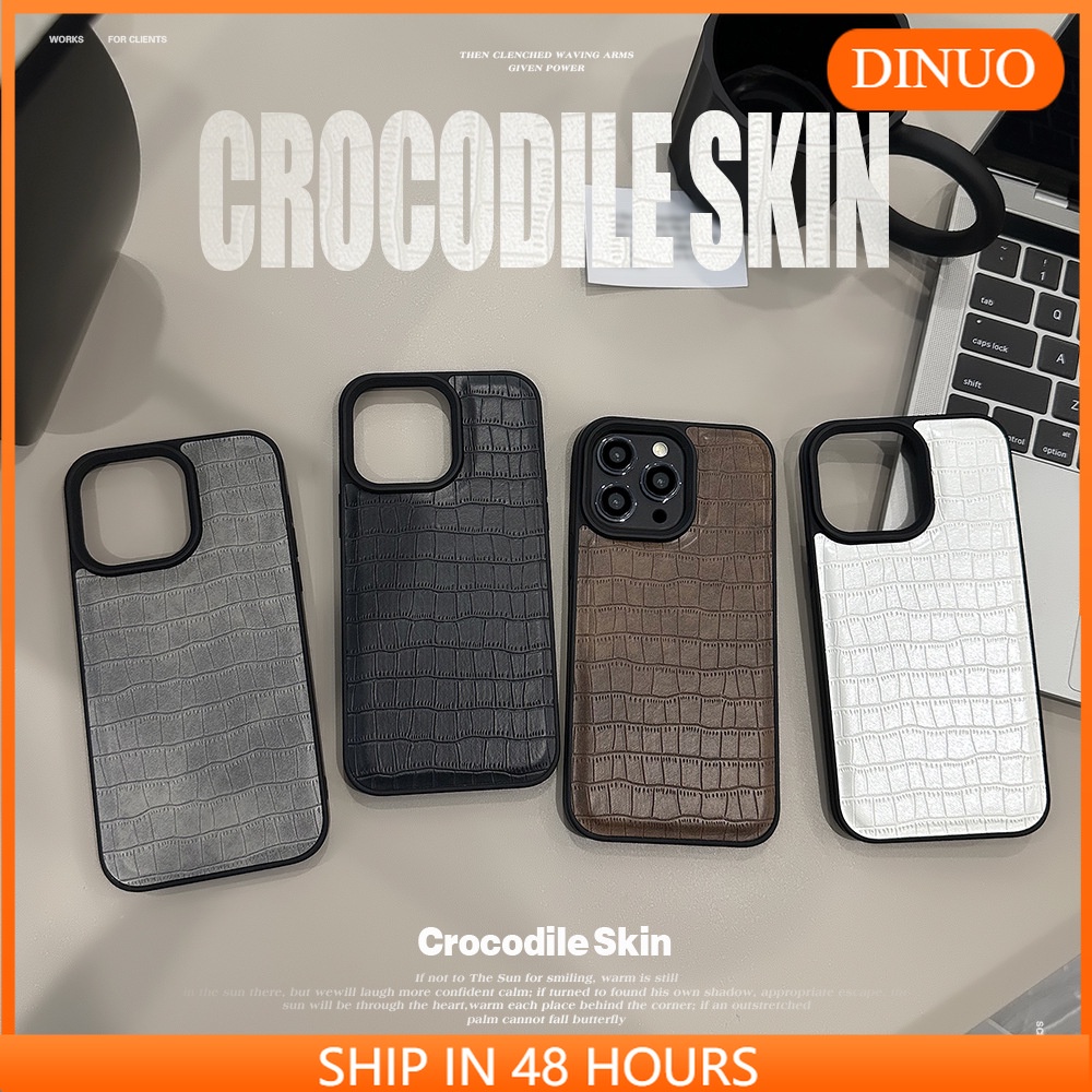 鱷魚紋手機殼適用iphone15/14promax/13/12/pro/promax/11-DINUO/TX