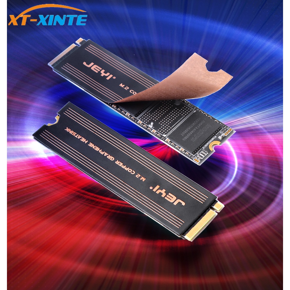 Xt-xinte M.2 SSD 散熱器雙層石墨烯和銅箔設計冷卻器散熱器,適用於 NVMe NGFF 2280 固態驅動