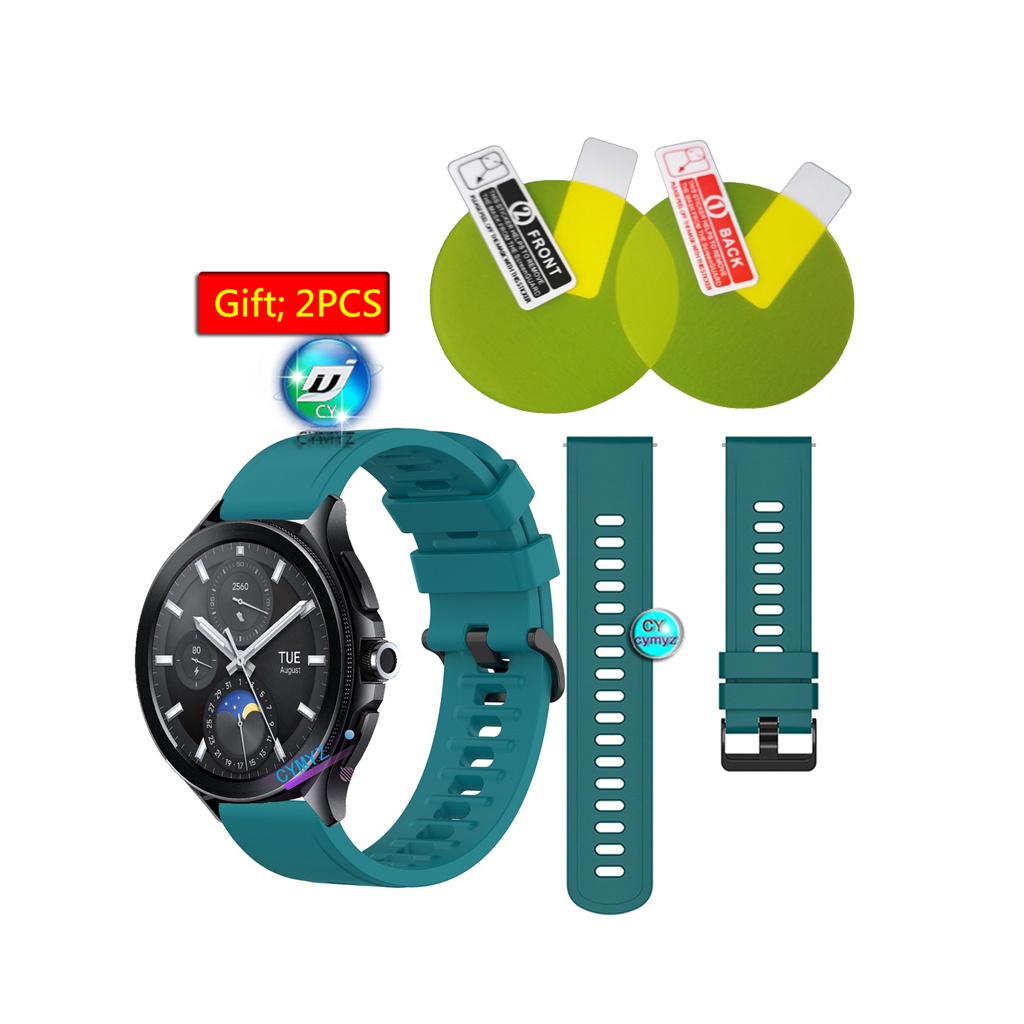 Xiaomi 小米  2 Pro 錶帶Xiaomi  Watch  2 Pro 錶帶 矽膠錶帶 保护膜 保护贴